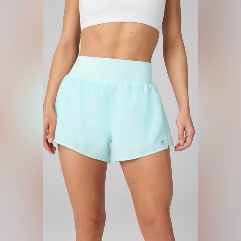 NWT NEW Fabletics Women’s Sunchaser High Rise Waist Run Active Shorts 3” XS